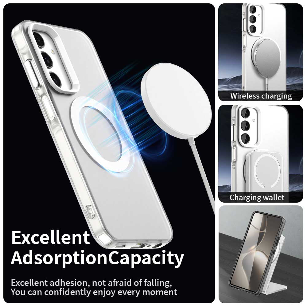 Θήκη MagSafe για Samsung Galaxy A25 A256, Techsuit, CandyCase, Λευκό