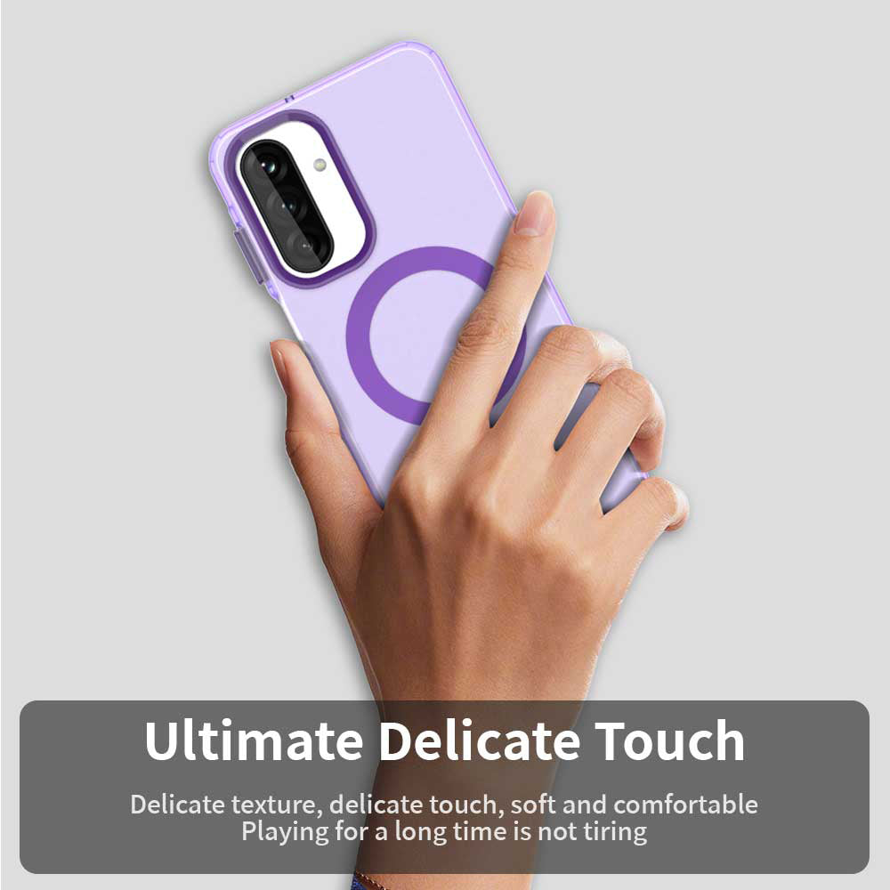 MagSafe Case for Samsung Galaxy A26 A266, Techsuit, CandyCase, Purple