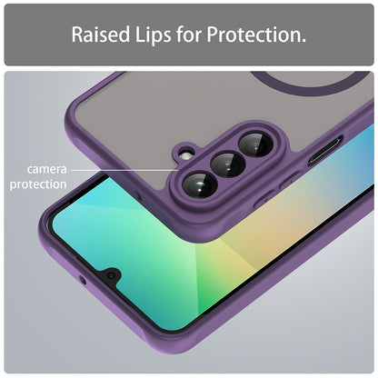 Θήκη MagSafe για Samsung Galaxy A26 A266, Techsuit, HaloFrost II, Μωβ