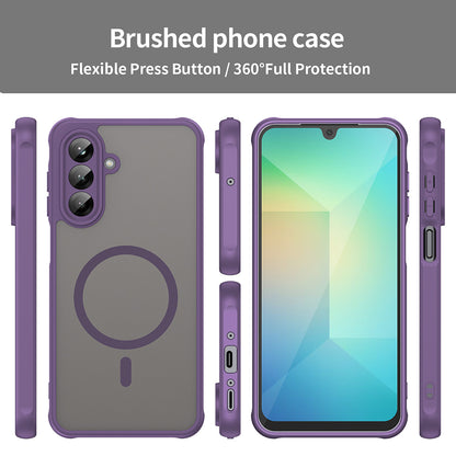 Θήκη MagSafe για Samsung Galaxy A26 A266, Techsuit, HaloFrost II, Μωβ