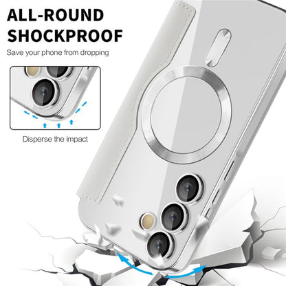 Θήκη MagSafe για Samsung Galaxy A35 5G A356, Techsuit, SmartMag Book, Γκρι