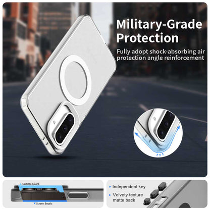 MagSafe Case for Samsung Galaxy A36 A366, Techsuit, CandyCase, White