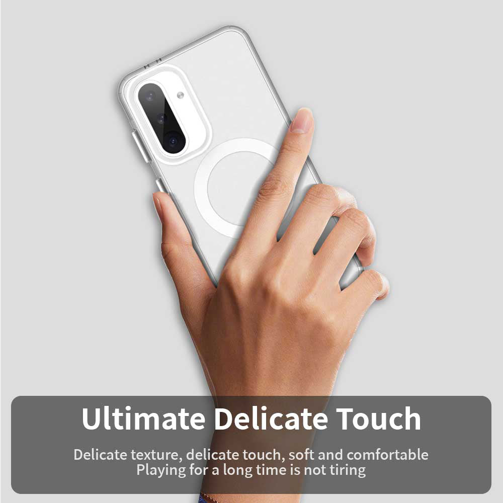 MagSafe Case for Samsung Galaxy A36 A366, Techsuit, CandyCase, White