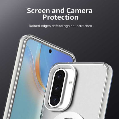 MagSafe Case for Samsung Galaxy A36 A366, Techsuit, CandyCase, White