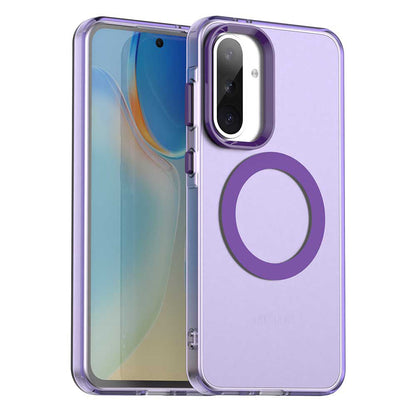 Θήκη MagSafe για Samsung Galaxy A36 A366, Techsuit, CandyCase, Μωβ
