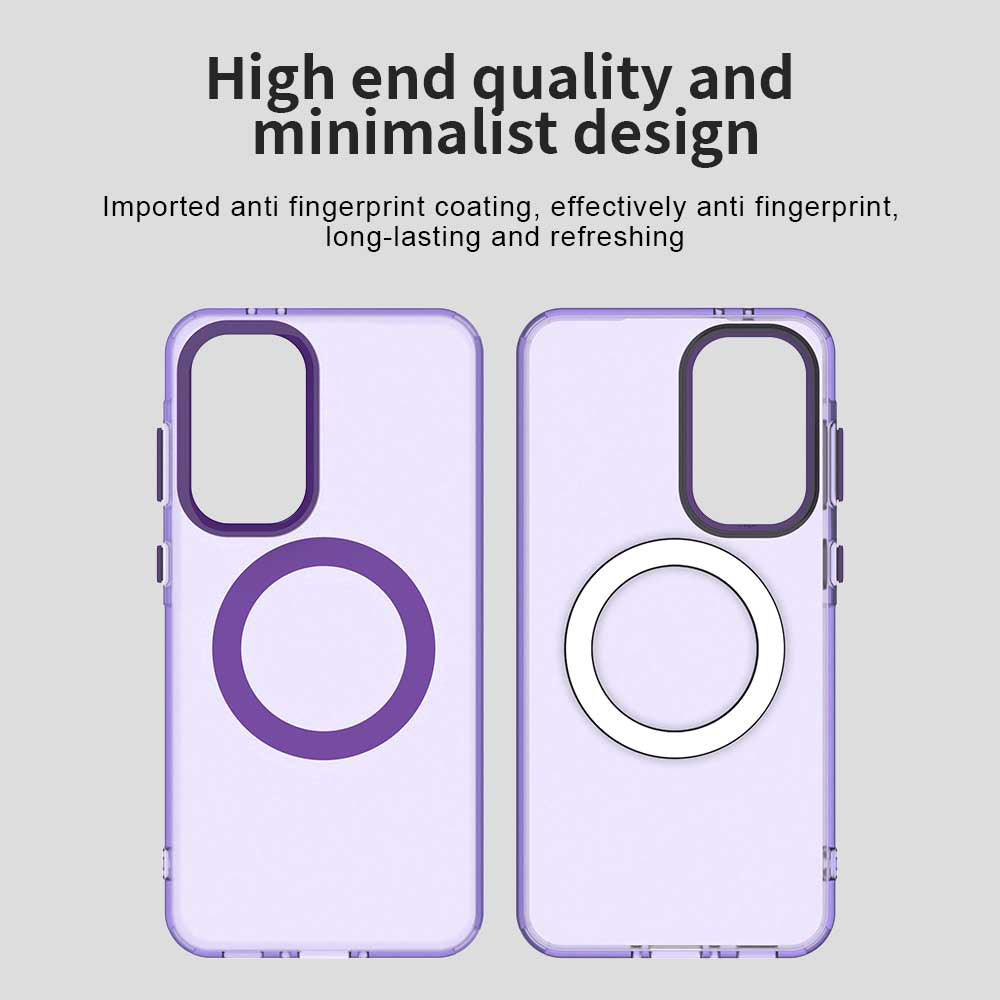 Θήκη MagSafe για Samsung Galaxy A36 A366, Techsuit, CandyCase, Μωβ