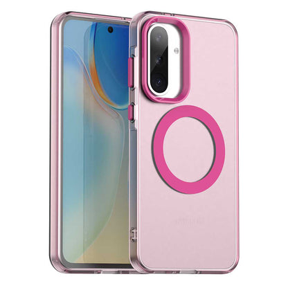 Θήκη MagSafe για Samsung Galaxy A36 A366, Techsuit, CandyCase, Ροζ