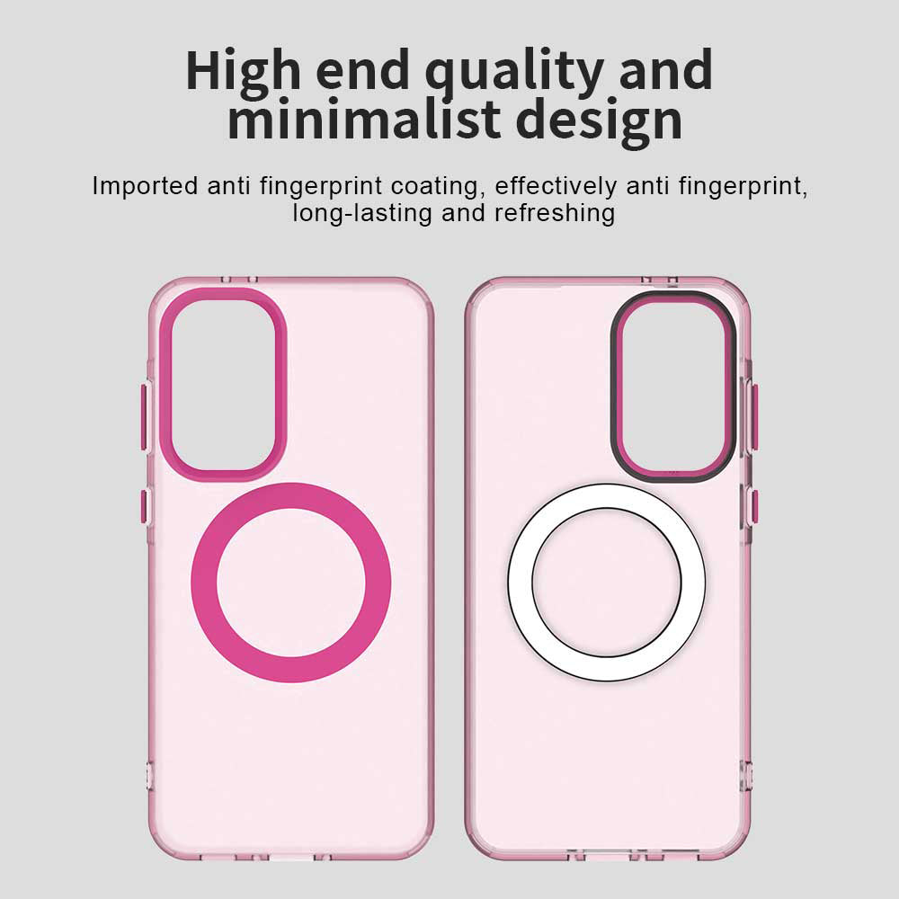 Θήκη MagSafe για Samsung Galaxy A36 A366, Techsuit, CandyCase, Ροζ