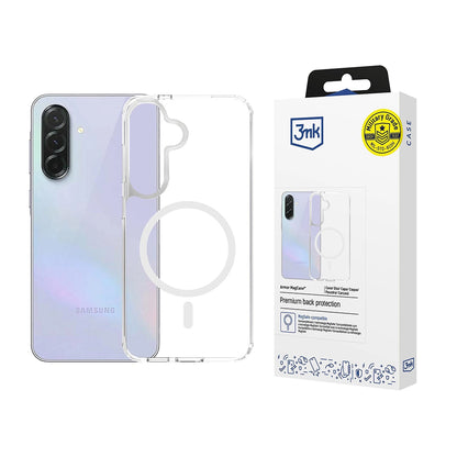 Θήκη MagSafe για Samsung Galaxy A37 5G, 3MK, Armor MagCase, Διάφανη