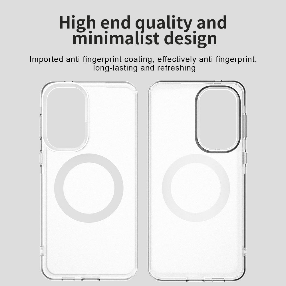 MagSafe Case for Samsung Galaxy A37 5G, Techsuit, CandyCase, White