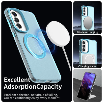 MagSafe Case for Samsung Galaxy A37 5G, Techsuit, CandyCase, Blue