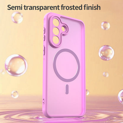 MagSafe Case for Samsung Galaxy A37 5G, Techsuit, HaloFrost II, Pink