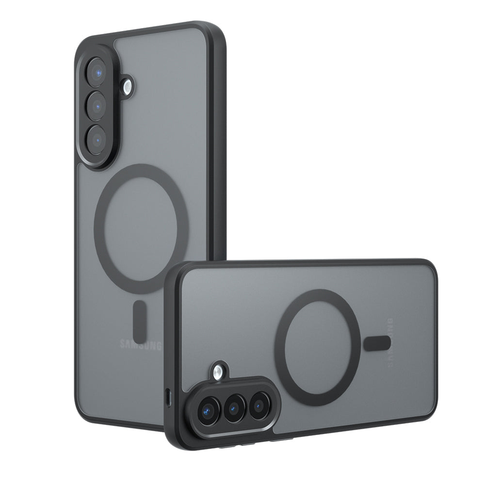 Θήκη MagSafe για Samsung Galaxy A37 5G, Techsuit, PureFrost, Ματ Μαύρη