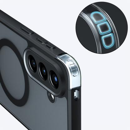 Θήκη MagSafe για Samsung Galaxy A37 5G, Techsuit, PureFrost, Ματ Μαύρη