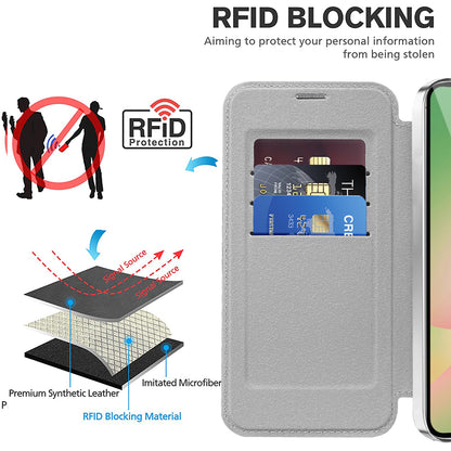 Θήκη MagSafe για Samsung Galaxy A37 5G, Techsuit, SmartMag Book, Γκρι