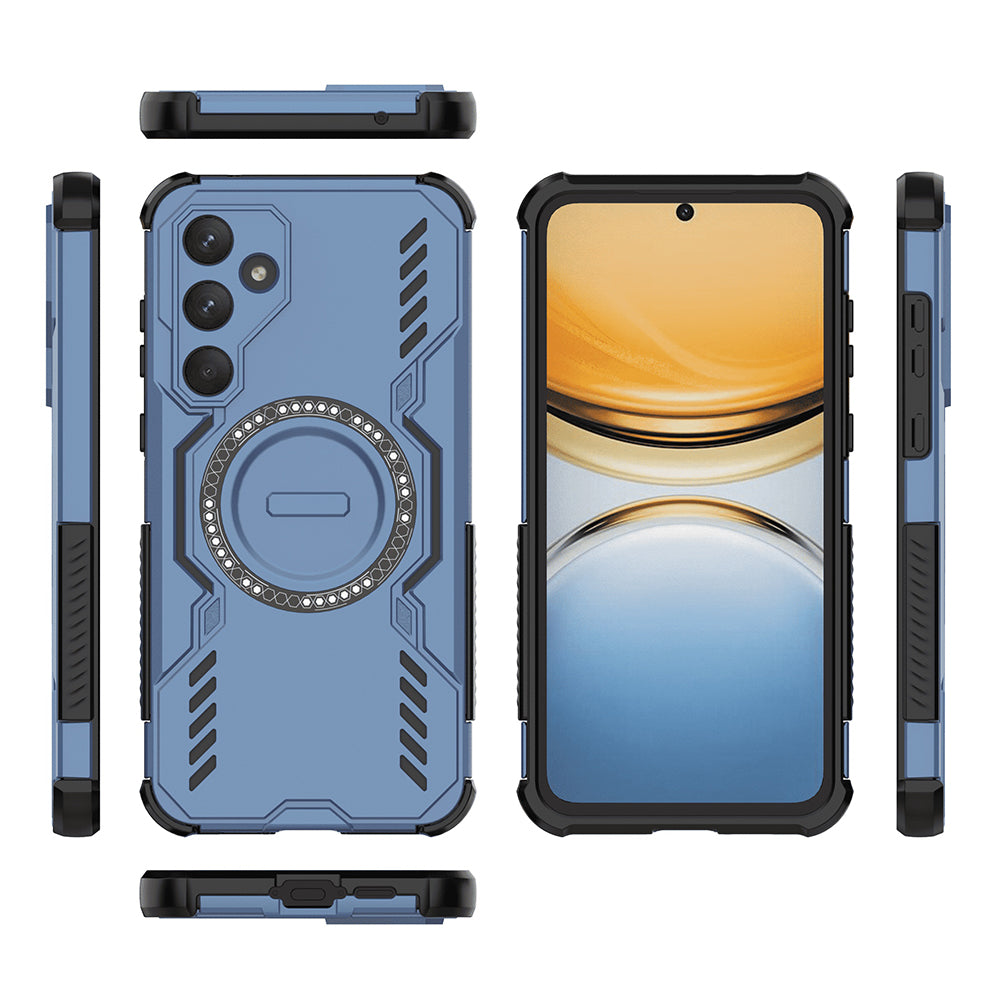 Θήκη MagSafe για Samsung Galaxy A55 5G A556, Techsuit, ArmorMag, Μπλε