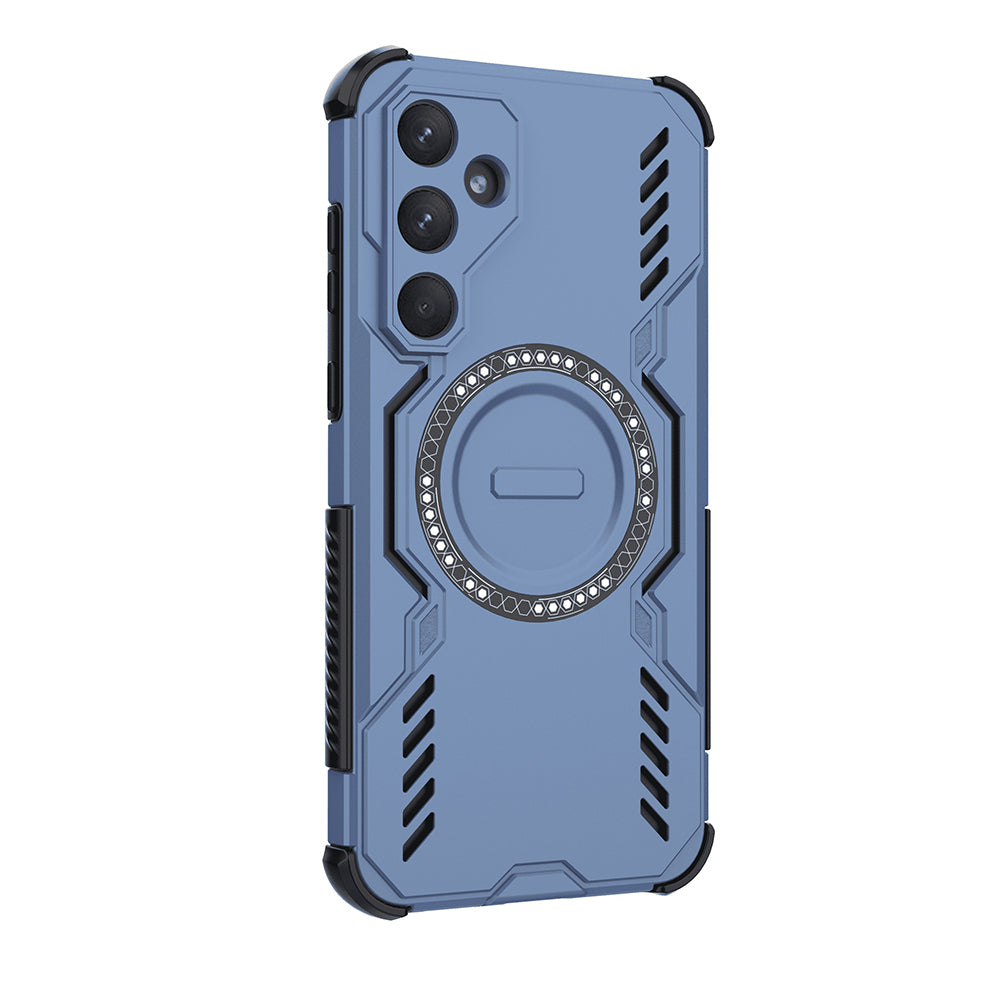 Θήκη MagSafe για Samsung Galaxy A55 5G A556, Techsuit, ArmorMag, Μπλε