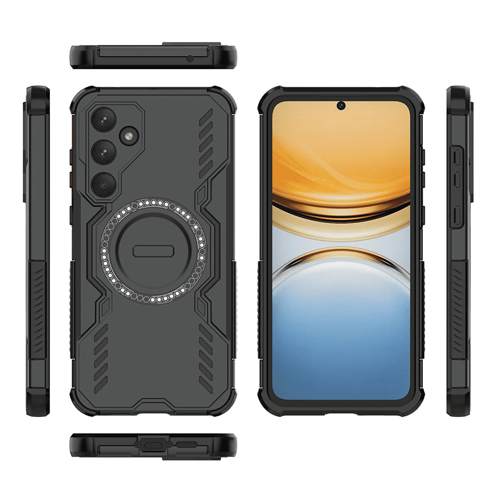 Θήκη MagSafe για Samsung Galaxy A55 5G A556, Techsuit, ArmorMag, Μαύρο
