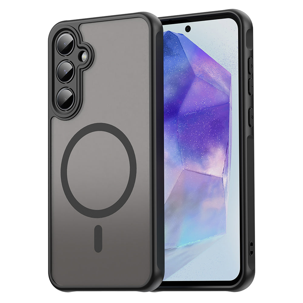Θήκη MagSafe για Samsung Galaxy A55 5G A556, Techsuit, HaloFrost II, Μαύρο