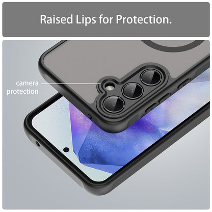 Θήκη MagSafe για Samsung Galaxy A55 5G A556, Techsuit, HaloFrost II, Μαύρο
