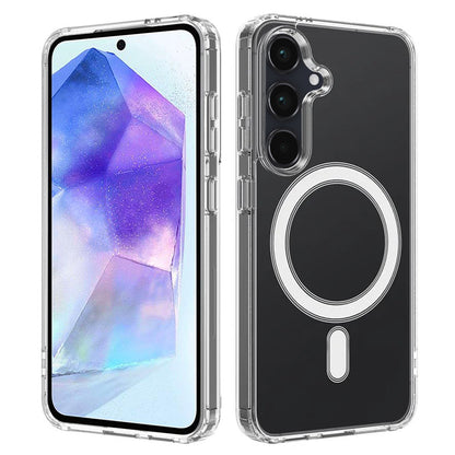 MagSafe Case for Samsung Galaxy A55 5G A556, Techsuit, Pro, Transparent