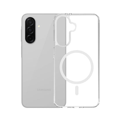 MagSafe Case for Samsung Galaxy A56 A566 / A36 A366, 3MK, Armor MagCase, Transparent