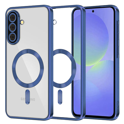 Θήκη MagSafe για Samsung Galaxy A56 A566 / A36 A366, Techsuit, Luxury Crystal, Σκούρο Μπλε