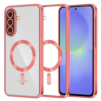 Θήκη MagSafe για Samsung Galaxy A56 A566 / A36 A366, Techsuit, Luxury Crystal, Κόκκινο