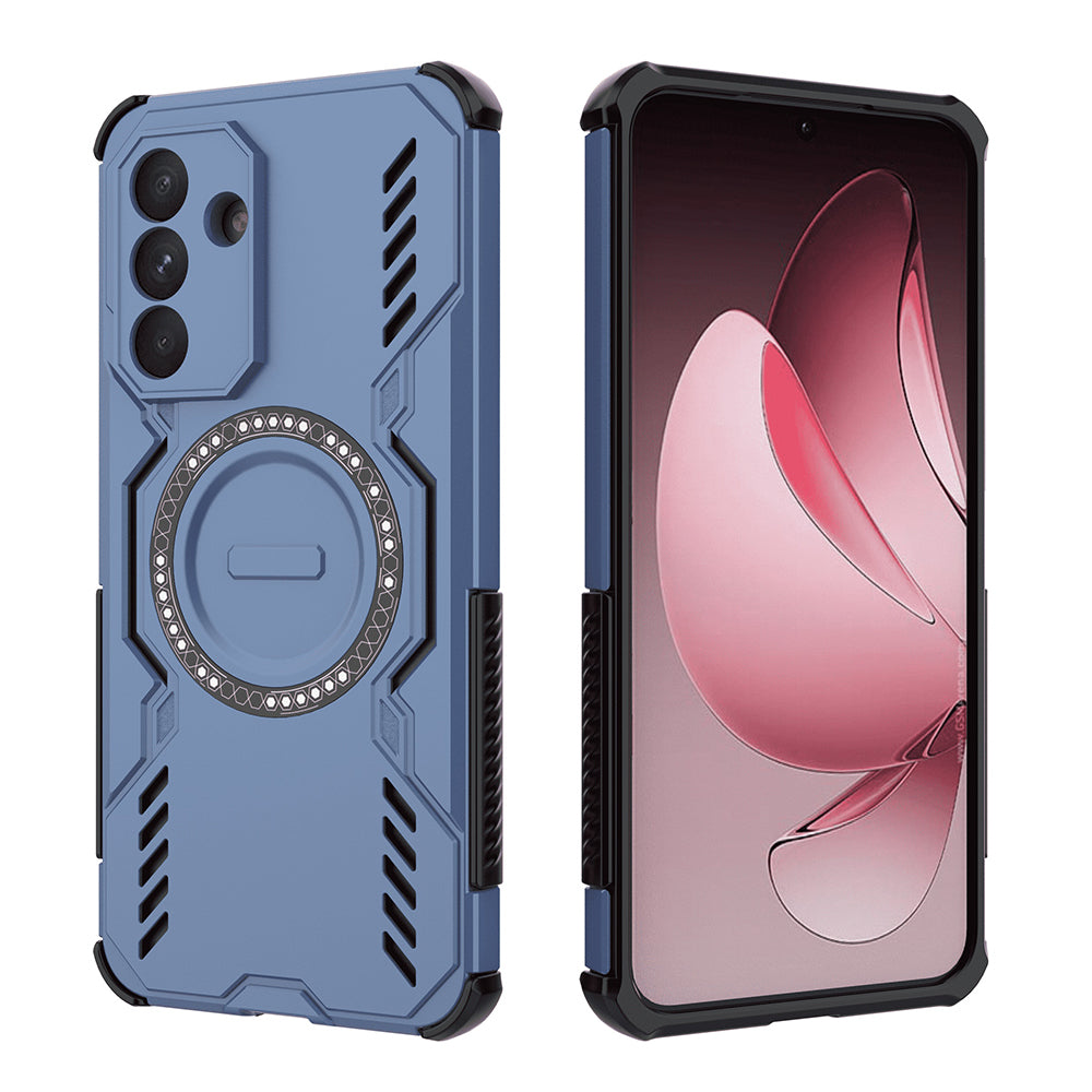 Θήκη MagSafe για Samsung Galaxy A56 A566, Techsuit, ArmorMag, Μπλε