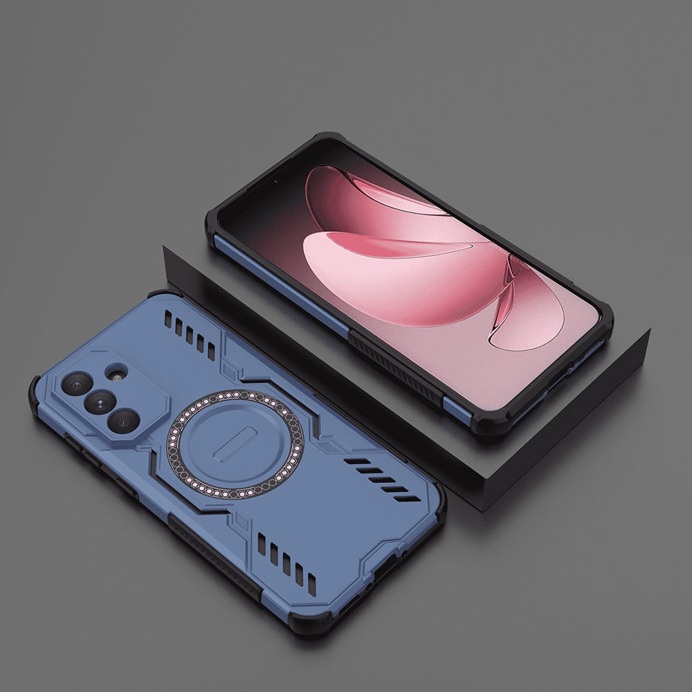 Θήκη MagSafe για Samsung Galaxy A56 A566, Techsuit, ArmorMag, Μπλε