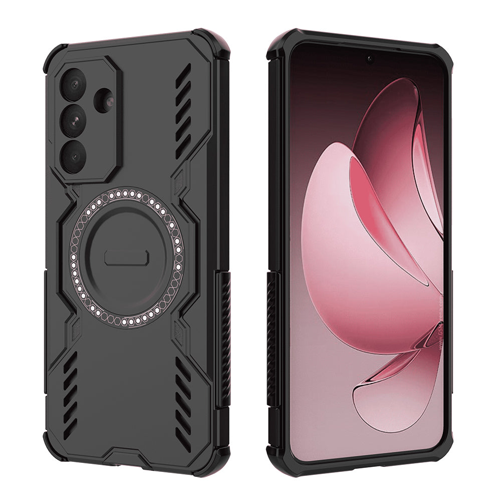 Θήκη MagSafe για Samsung Galaxy A56 A566, Techsuit, ArmorMag, Μαύρη