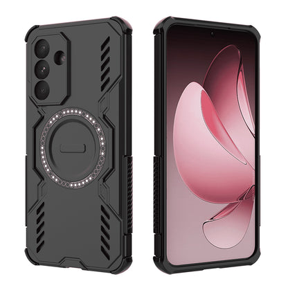 Θήκη MagSafe για Samsung Galaxy A56 A566, Techsuit, ArmorMag, Μαύρη
