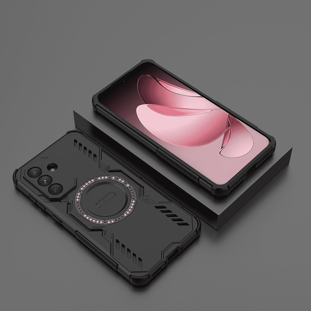 Θήκη MagSafe για Samsung Galaxy A56 A566, Techsuit, ArmorMag, Μαύρη