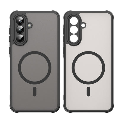 Θήκη MagSafe για Samsung Galaxy A56 A566, Techsuit, HaloFrost II, Μαύρη