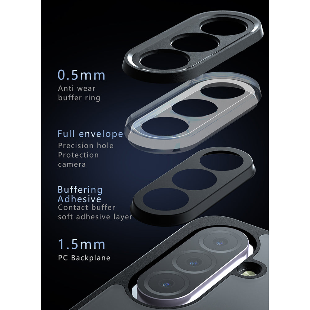 Θήκη MagSafe για Samsung Galaxy A56 A566, Techsuit, PureFrost, Μαύρο