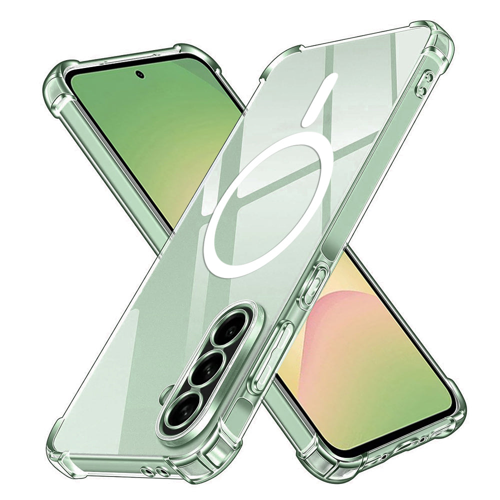 MagSafe Case for Samsung Galaxy A56 A566, Techsuit, Shockproof, Transparent
