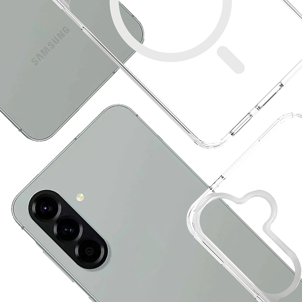 Θήκη MagSafe για Samsung Galaxy A57 5G, 3MK, Armor MagCase, Διάφανη