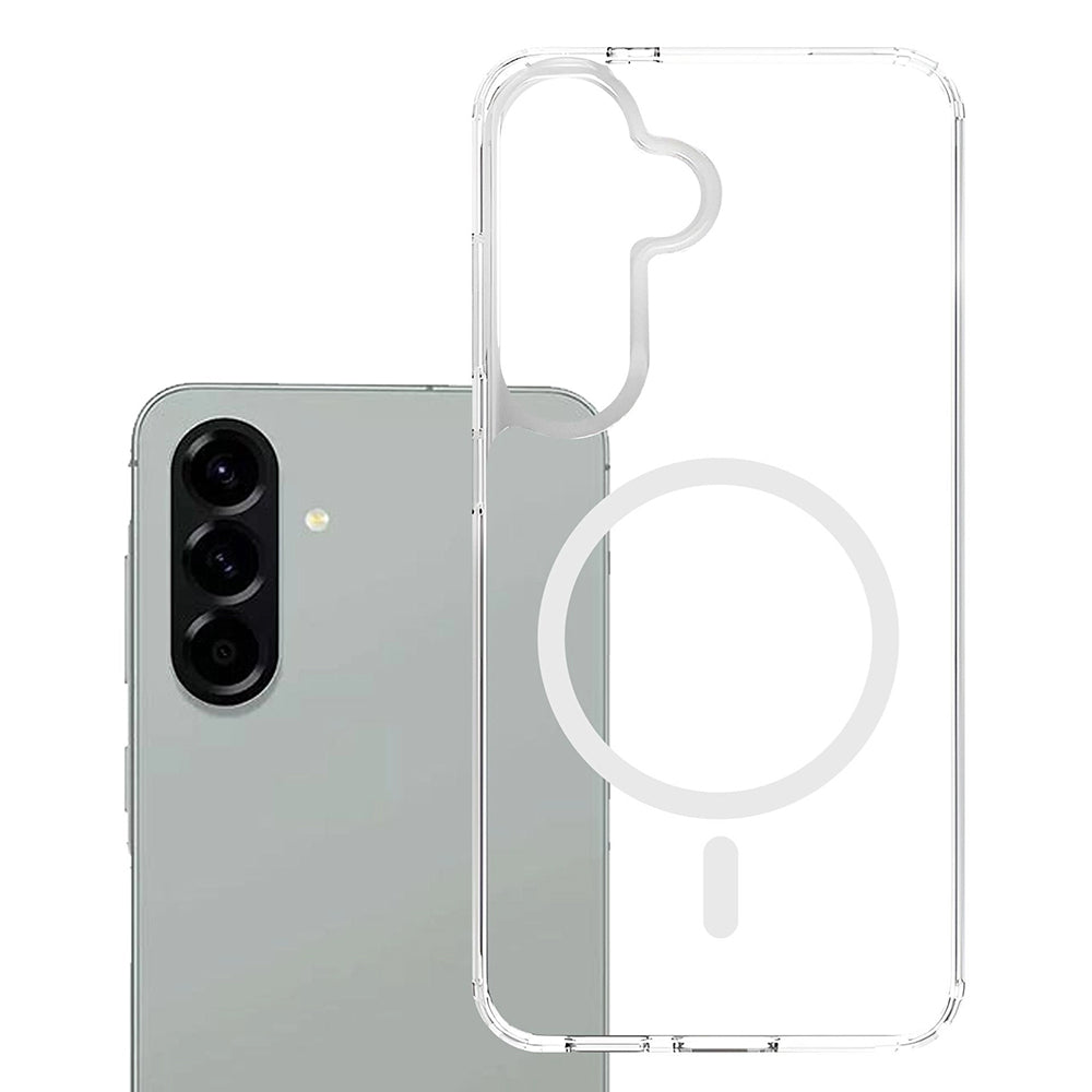 Θήκη MagSafe για Samsung Galaxy A57 5G, 3MK, Armor MagCase, Διάφανη