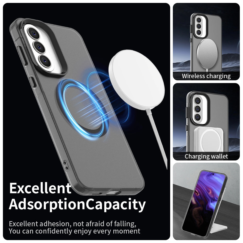 Θήκη MagSafe για Samsung Galaxy A57 5G, Techsuit, CandyCase, Μαύρη