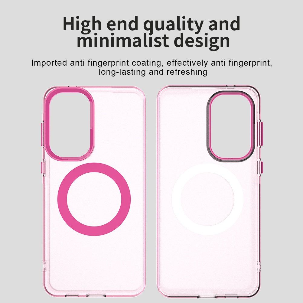 MagSafe Case for Samsung Galaxy A57 5G, Techsuit, CandyCase, Pink