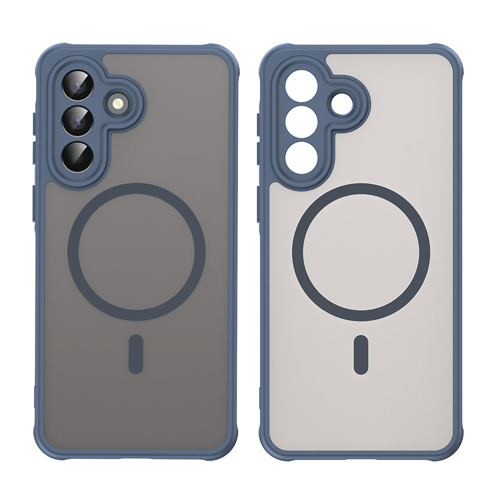 Θήκη MagSafe για Samsung Galaxy A57 5G, Techsuit, HaloFrost II, Μπλε Ναυτικό
