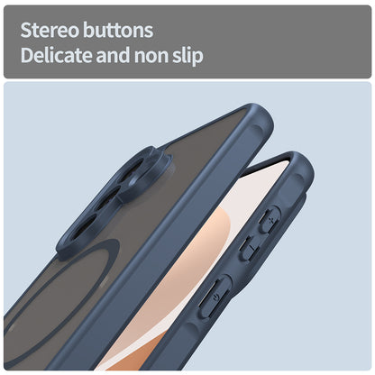 Θήκη MagSafe για Samsung Galaxy A57 5G, Techsuit, HaloFrost II, Μπλε Ναυτικό