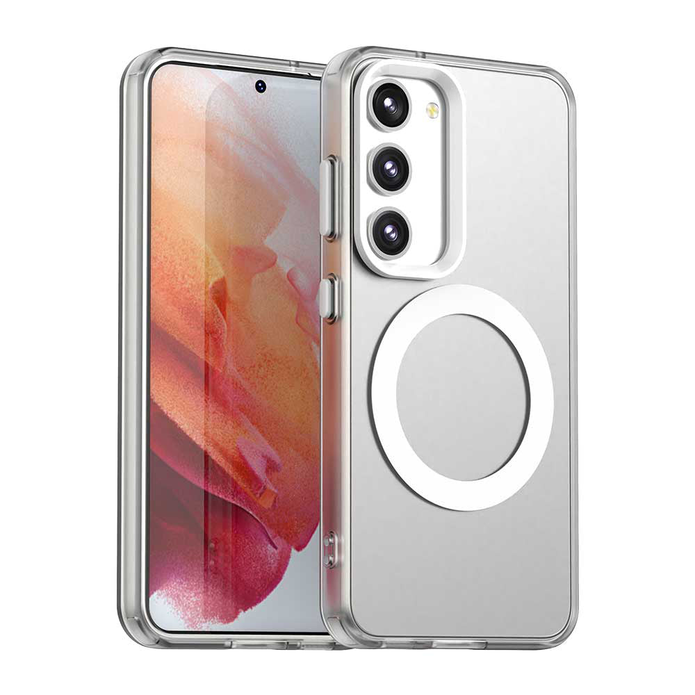 MagSafe Case for Samsung Galaxy S23+ S916, Techsuit, CandyCase, White