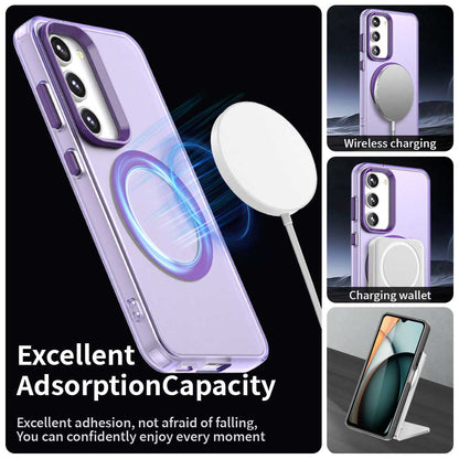 Θήκη MagSafe για Samsung Galaxy S23 S911, Techsuit, CandyCase, Μωβ