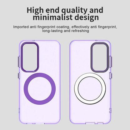 Θήκη MagSafe για Samsung Galaxy S23 S911, Techsuit, CandyCase, Μωβ