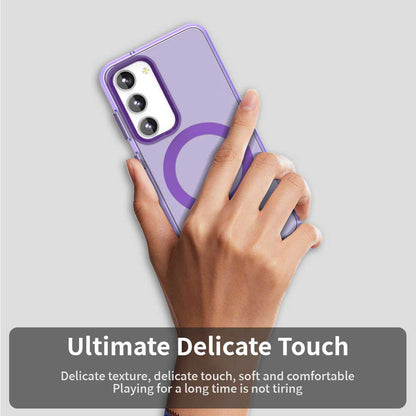 Θήκη MagSafe για Samsung Galaxy S23 S911, Techsuit, CandyCase, Μωβ