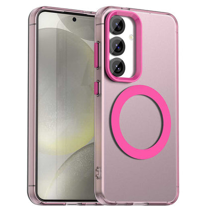 MagSafe Case for Samsung Galaxy S24 FE S721, Techsuit, CandyCase, Pink