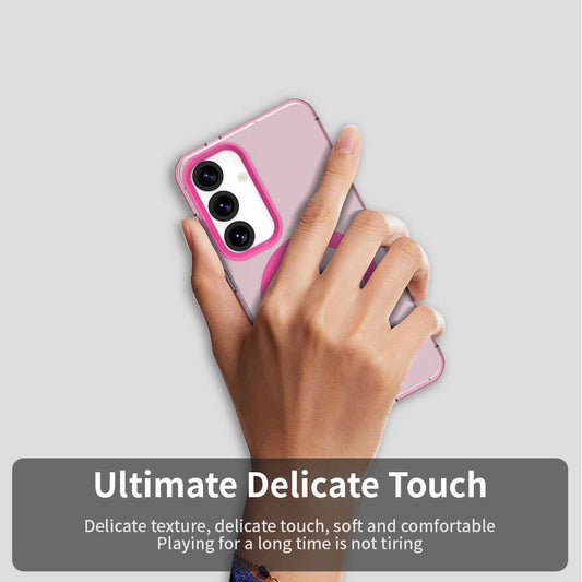 Θήκη MagSafe για Samsung Galaxy S24 FE S721, Techsuit, CandyCase, Ροζ