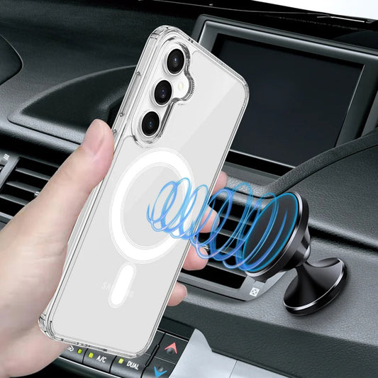MagSafe Case for Samsung Galaxy S24 S921, Techsuit, Pro, Transparent