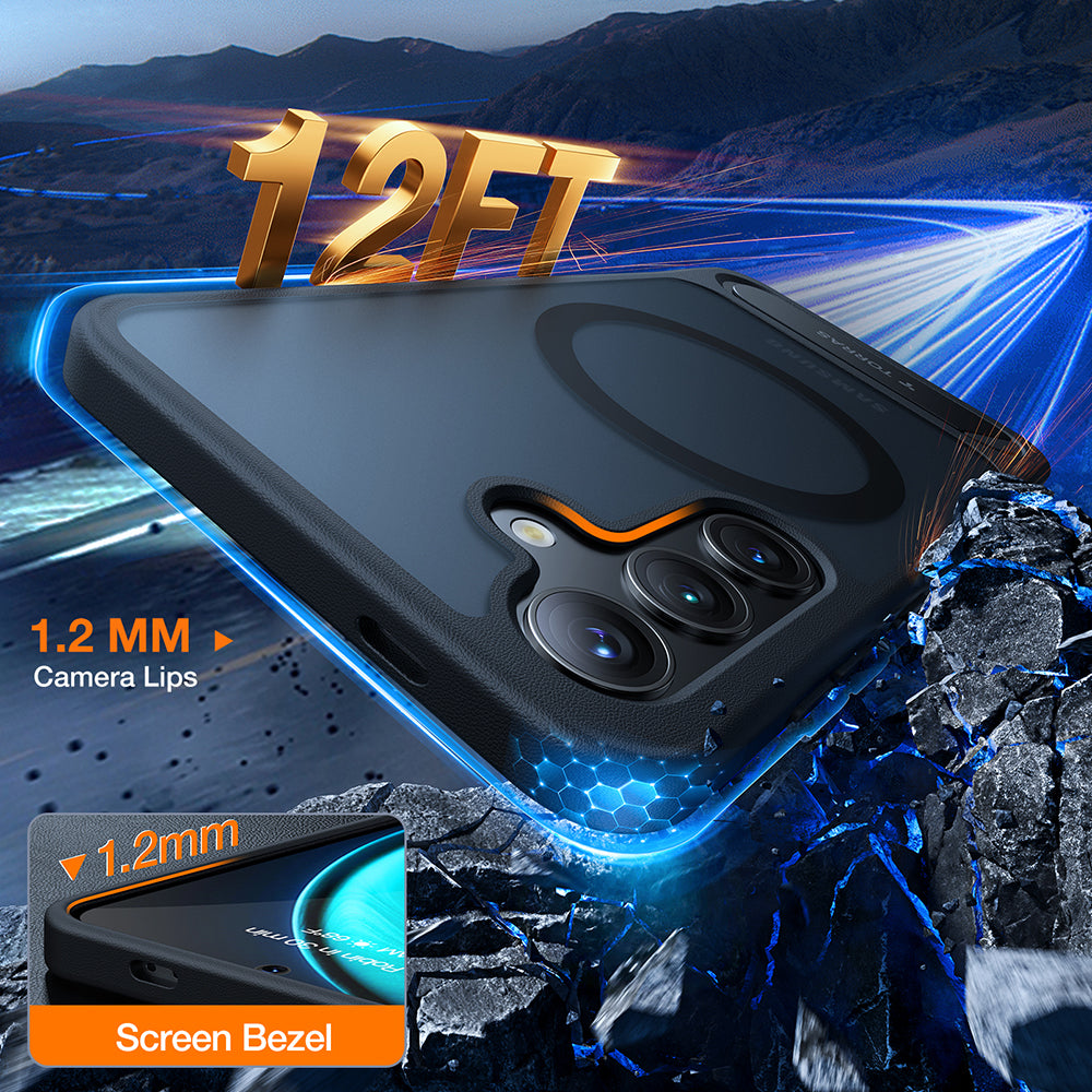 Θήκη MagSafe για Samsung Galaxy S24 S921, Torras, Pstand, Μαύρο